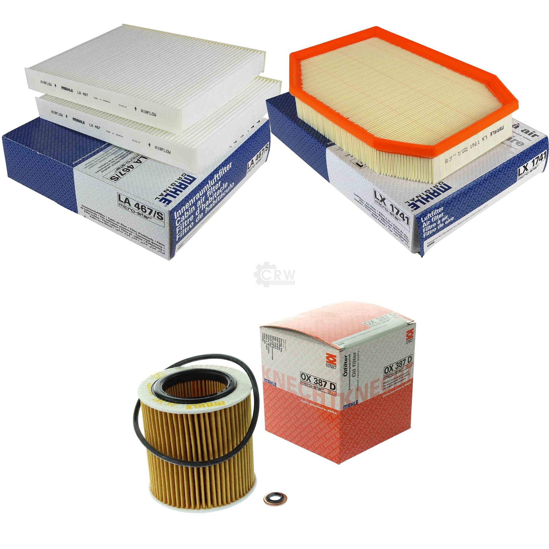 MAHLE Inspektions Set Inspektionspaket Innenraumfilter Luftfilter Ölfilter MAHLE Inspektions Set Inspektionspaket Innenraumfilter Luftfilter Ölfilter von Diederichs