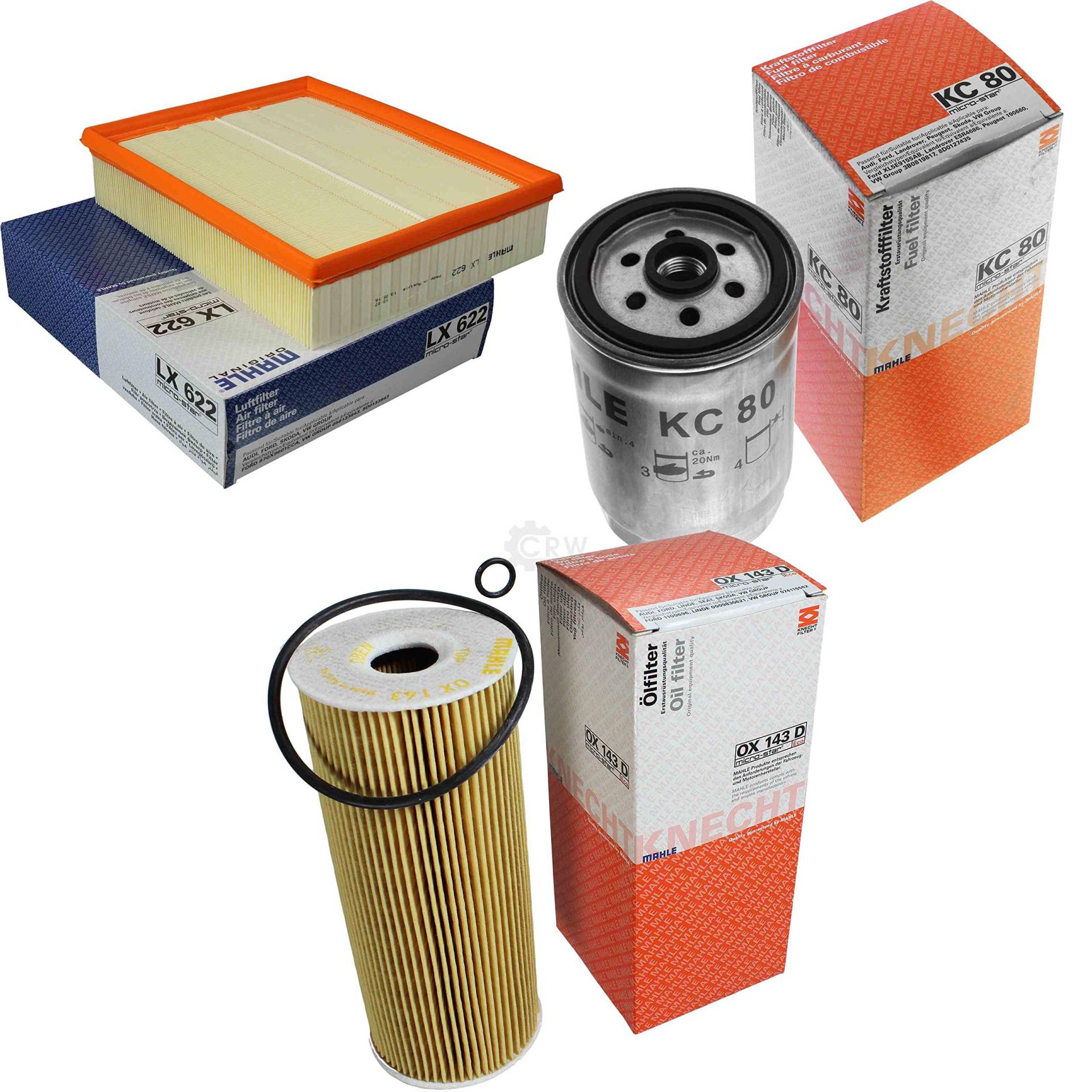 MAHLE Inspektions Set Inspektionspaket Kraftstofffilter Luftfilter Ölfilter MAHLE Inspektions Set Inspektionspaket Kraftstofffilter Luftfilter Ölfilter von Diederichs