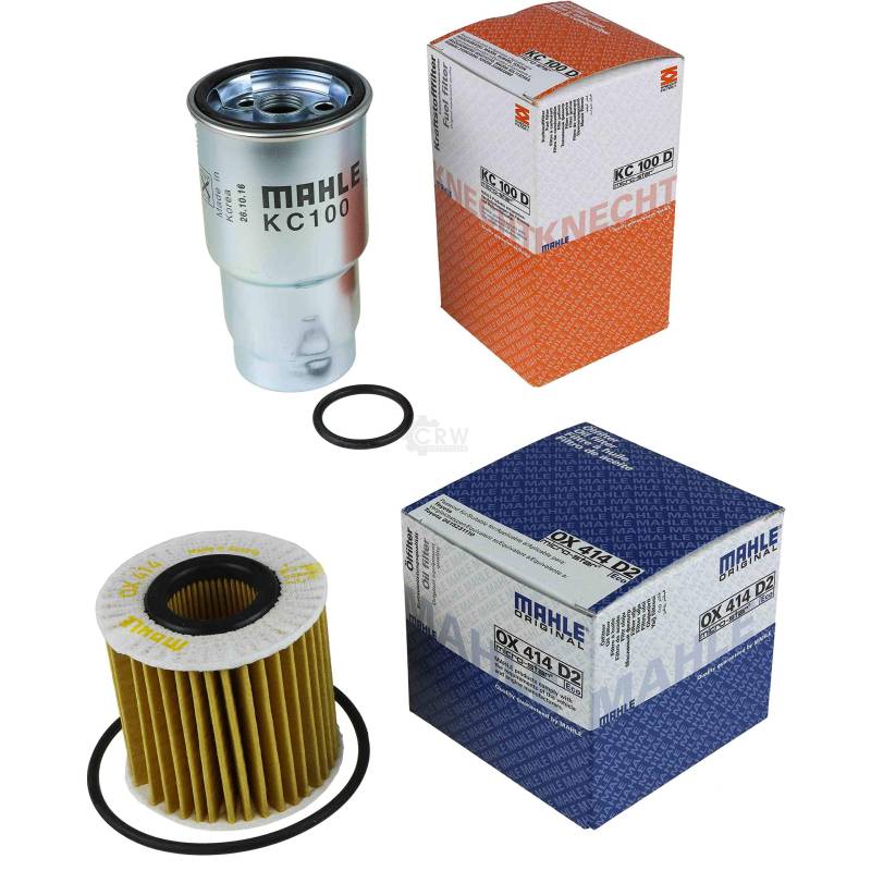 MAHLE Inspektions Set Inspektionspaket Kraftstofffilter Ölfilter von Diederichs