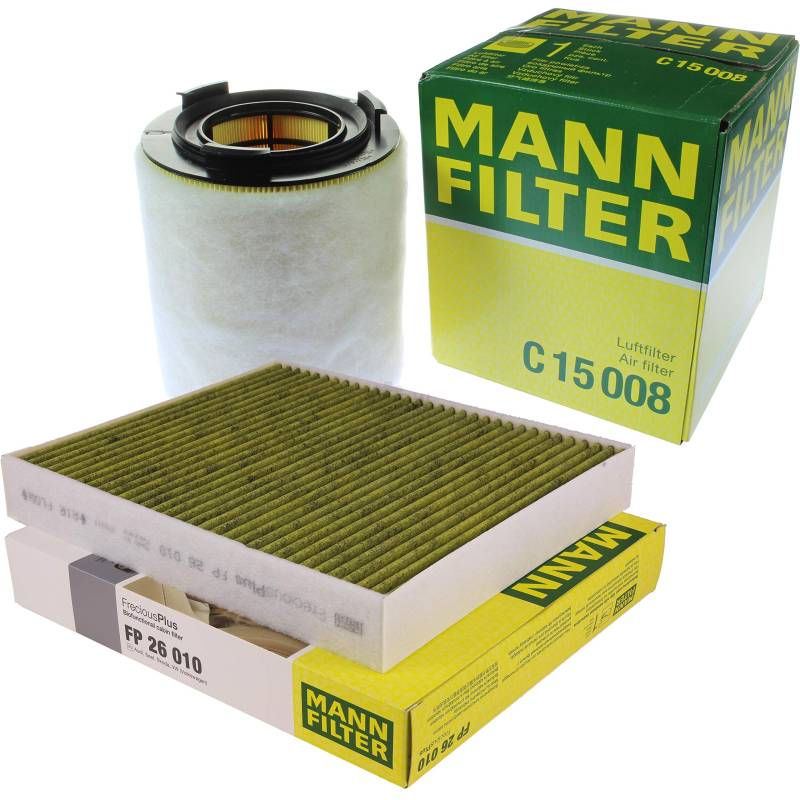 MANN-FILTER Inspektions Set Inspektionspaket Luftfilter Innenraumfilter von Diederichs