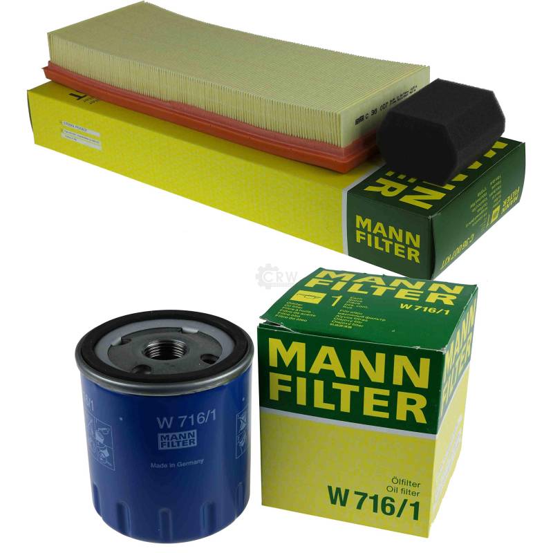 MANN-FILTER Inspektions Set Inspektionspaket Luftfilter Ölfilter von Diederichs