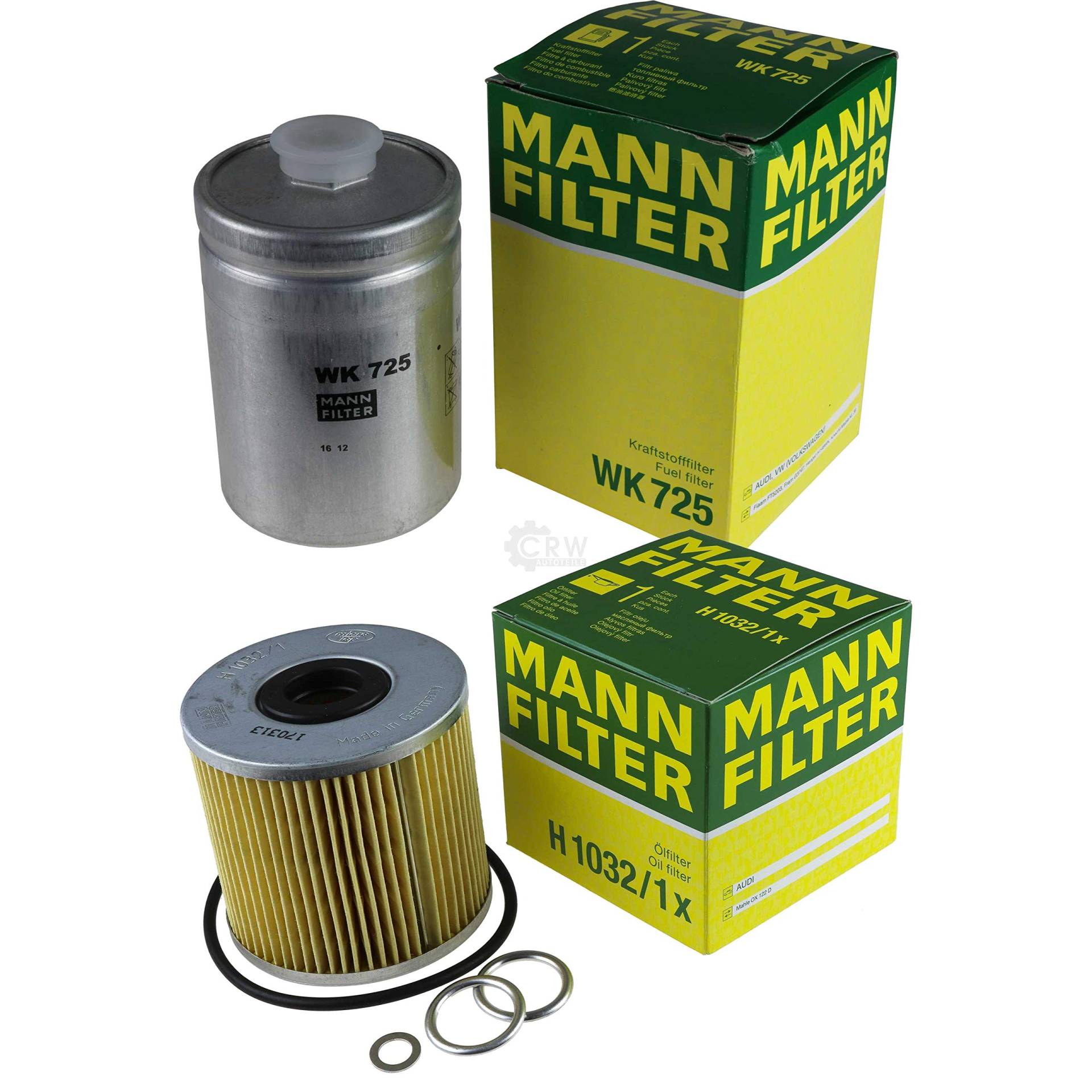 MANN-FILTER Inspektions Set Inspektionspaket Ölfilter Kraftstofffilter von Diederichs