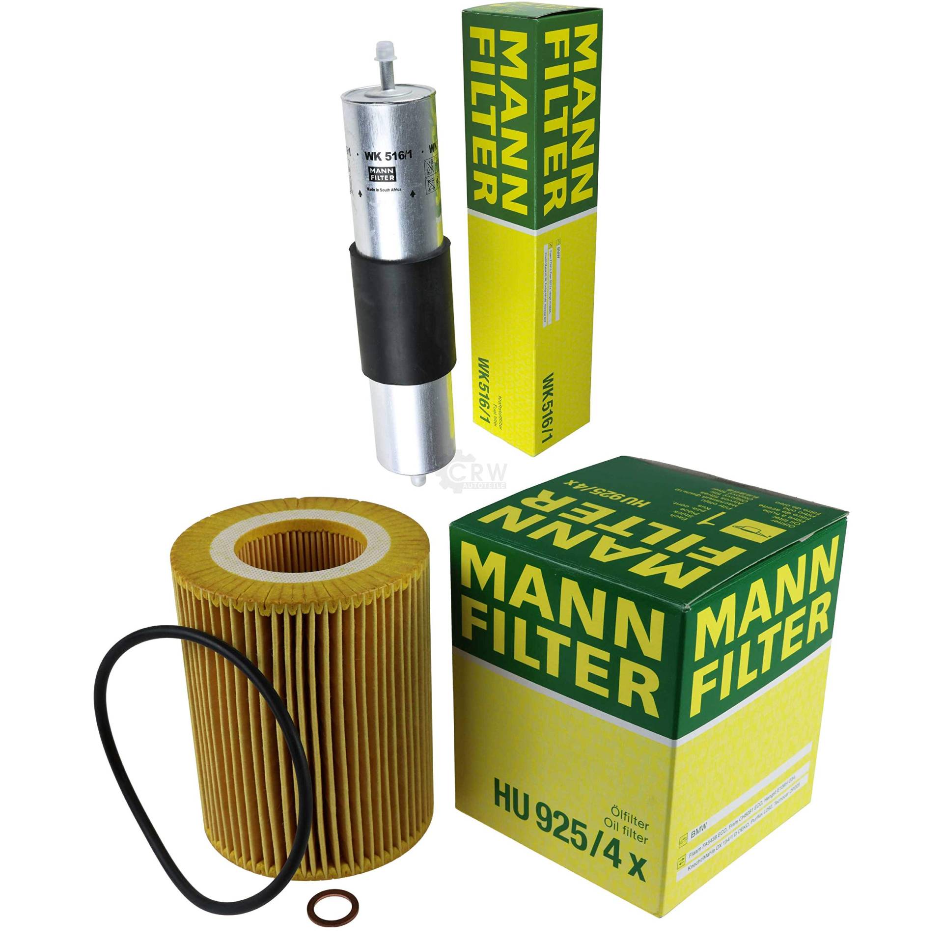 MANN-FILTER Inspektions Set Inspektionspaket Ölfilter Kraftstofffilter von Diederichs