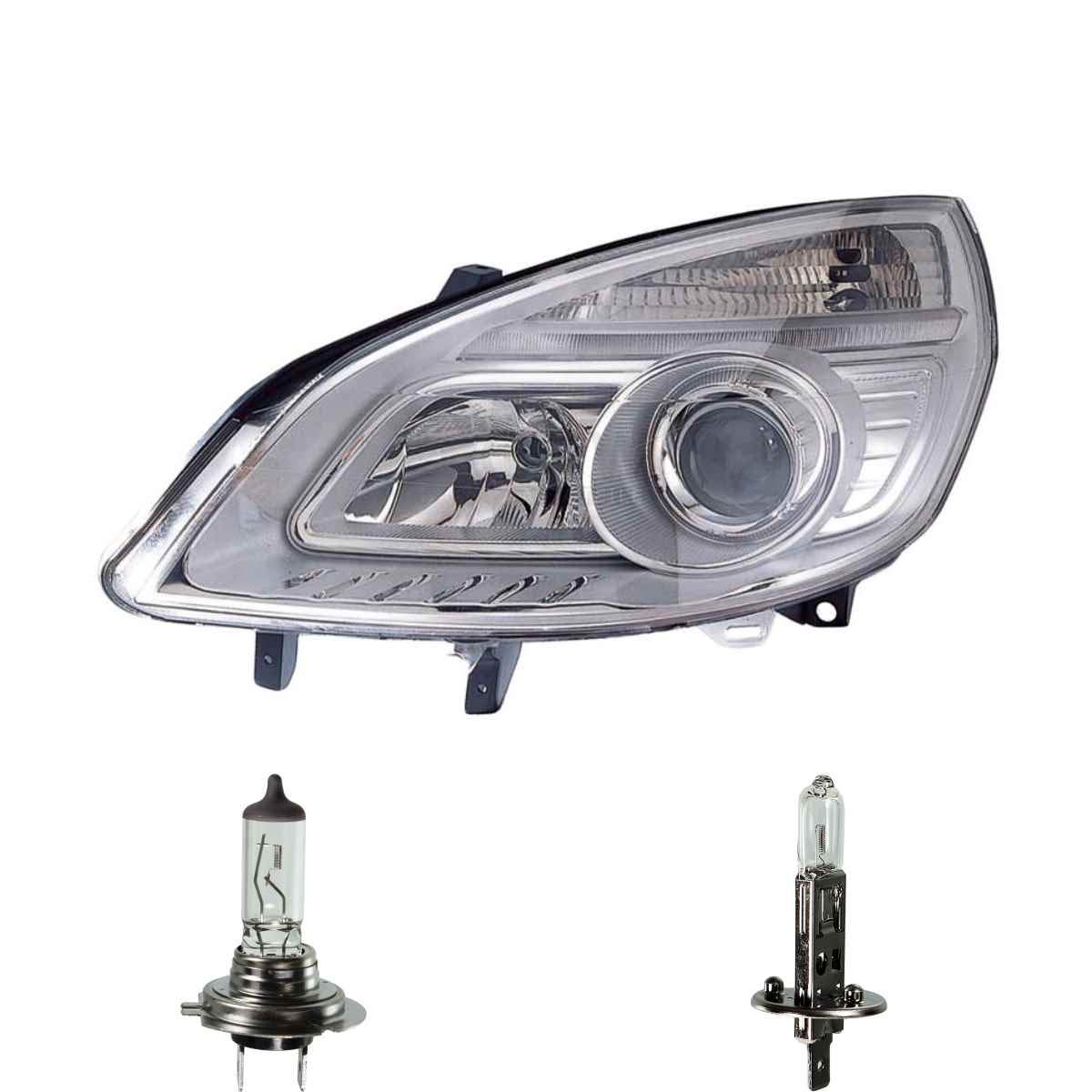 QR-PARTS 70780005 Halogen Scheinwerfer links H7/H1 für Scénic II Grand inklusive OSRAM Lampen ohne Steckdose Glühlampe QR-PARTS 70780005 Halogen Scheinwerfer links H7/H1 für Scénic II Grand inklusive OSRAM Lampen ohne Steckdose Glühlampe von Diederichs