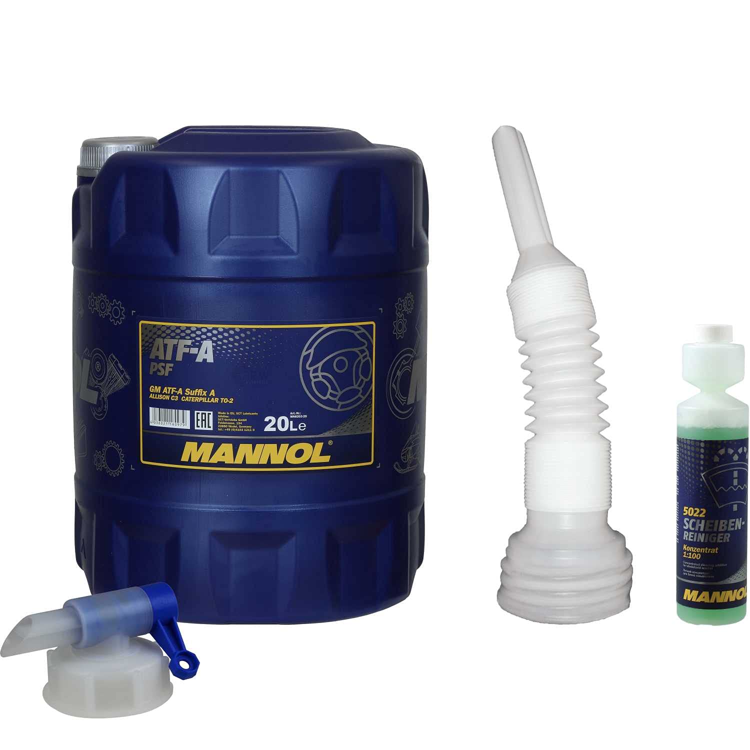 QR-Parts Set 20 Liter 85457046 MN8203-20 DIN61 CT4503 5022 MANNOL Scheibenreiniger Konzentrant 1:100 250ml Original ATF-A PSF Auslaufhahn QR-Parts Set 20 Liter 85457046 MN8203-20 DIN61 CT4503 5022 MANNOL Scheibenreiniger Konzentrant 1:100 250ml Original ATF-A PSF Auslaufhahn von Diederichs