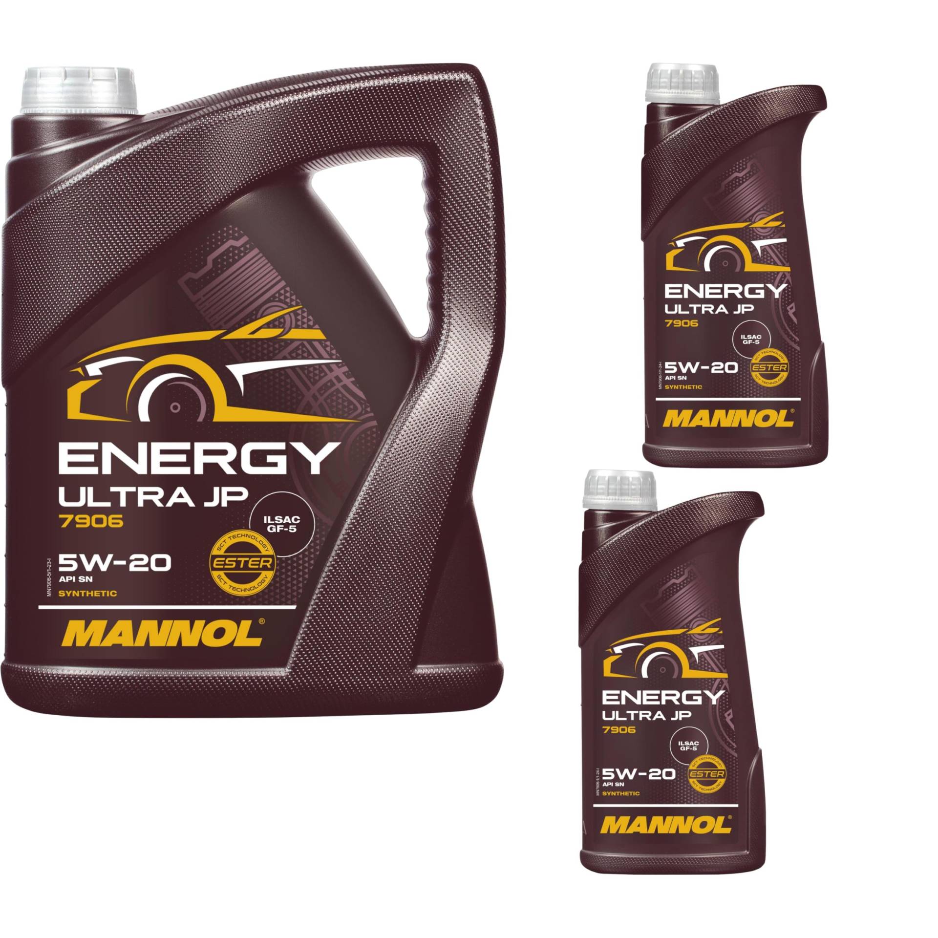 QR-Parts Set 7 Liter 85469738 MN7906-5 MN7906-1 1Liter MANNOL Energy Ultra JP 5W-20 API SN 5L Motoröl QR-Parts Set 7 Liter 85469738 MN7906-5 MN7906-1 1Liter MANNOL Energy Ultra JP 5W-20 API SN 5L Motoröl von Diederichs