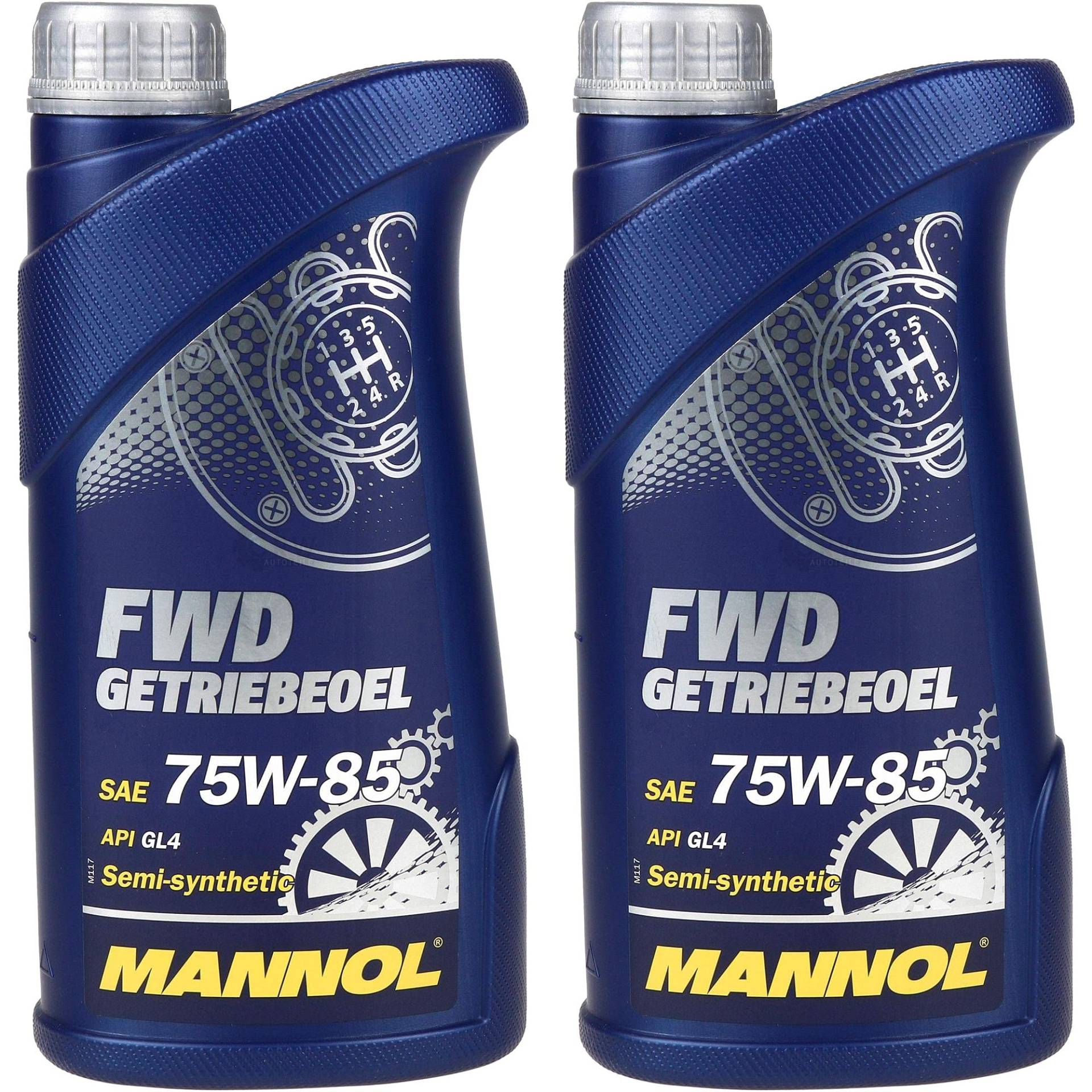 QR-Parts Set 85446938 MN8101-1 2x1 Liter Original MANNOL Getriebeöl FWD Getriebeoel 75W-85 API GL 4 QR-Parts Set 85446938 MN8101-1 2x1 Liter Original MANNOL Getriebeöl FWD Getriebeoel 75W-85 API GL 4 von Diederichs