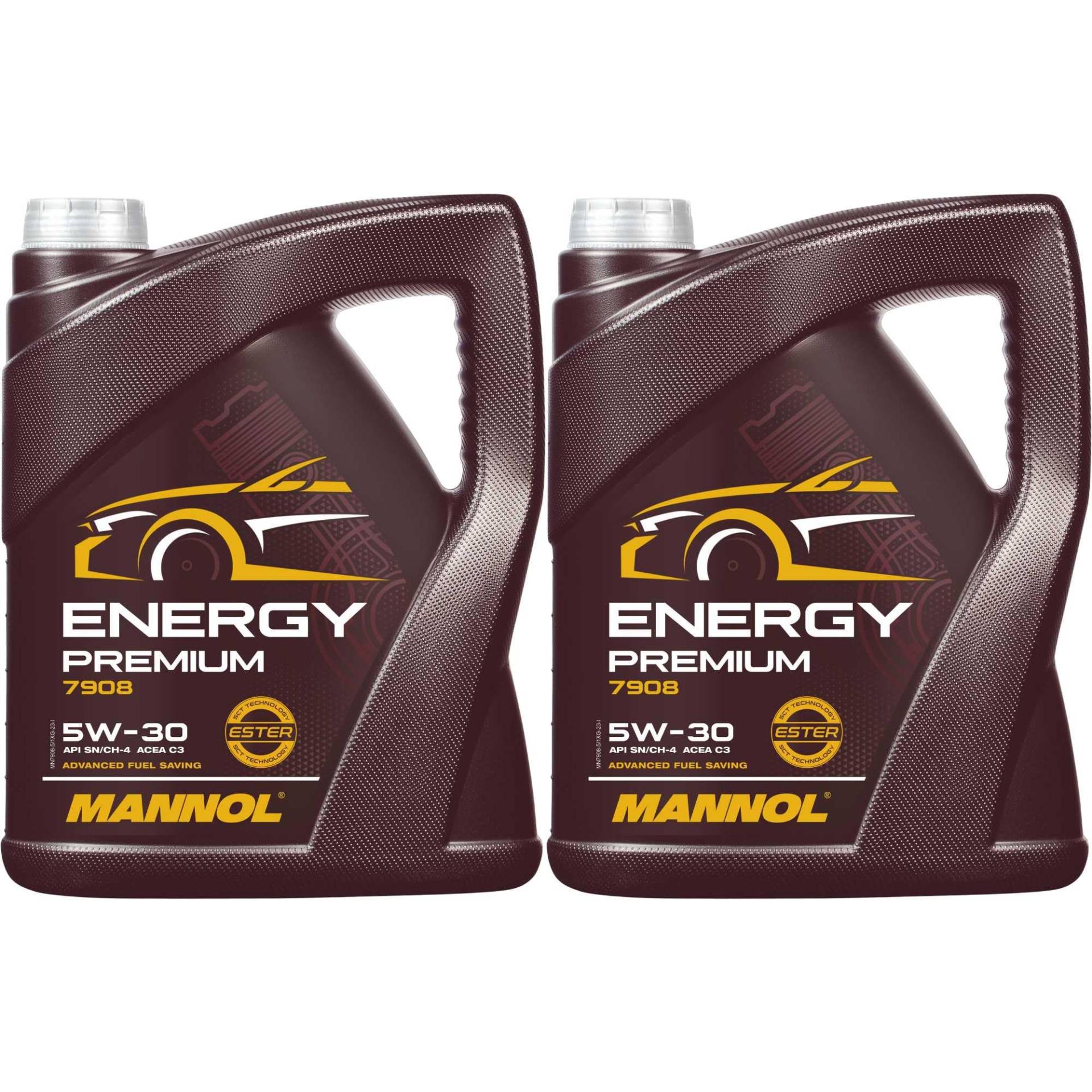QR-Parts Set 85452273 MN7908-5 10L Original MANNOL Energy Premium 5W-30 API SN/CF Motoröl Engine Oil Öl QR-Parts Set 85452273 MN7908-5 10L Original MANNOL Energy Premium 5W-30 API SN/CF Motoröl Engine Oil Öl von Diederichs