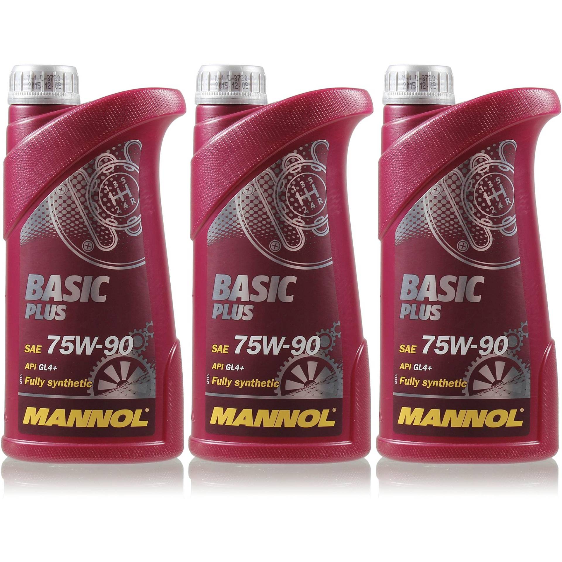 QR-Parts Set 85459066 MN8108-1 3L Original MANNOL Basic Plus 75W-90 API GL 4+ Öl Getriebeöl QR-Parts Set 85459066 MN8108-1 3L Original MANNOL Basic Plus 75W-90 API GL 4+ Öl Getriebeöl von Diederichs