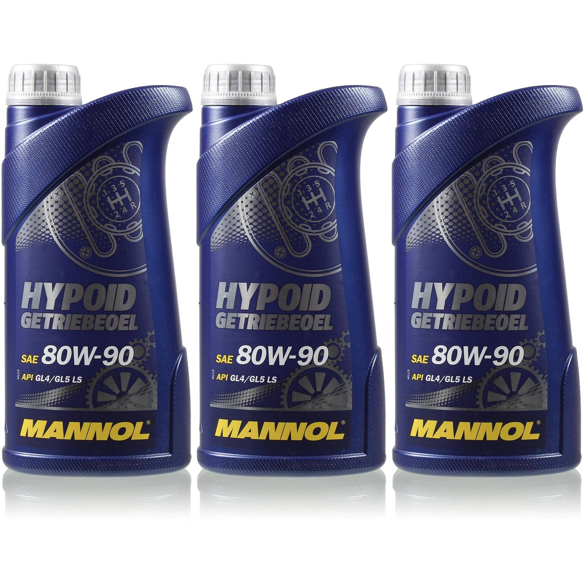 QR-Parts Set 85459100 MN8106-1 3L Original MANNOL Hypoid Getriebeöl 80W-90 API GL 4/GL 5 LS QR-Parts Set 85459100 MN8106-1 3L Original MANNOL Hypoid Getriebeöl 80W-90 API GL 4/GL 5 LS von Diederichs