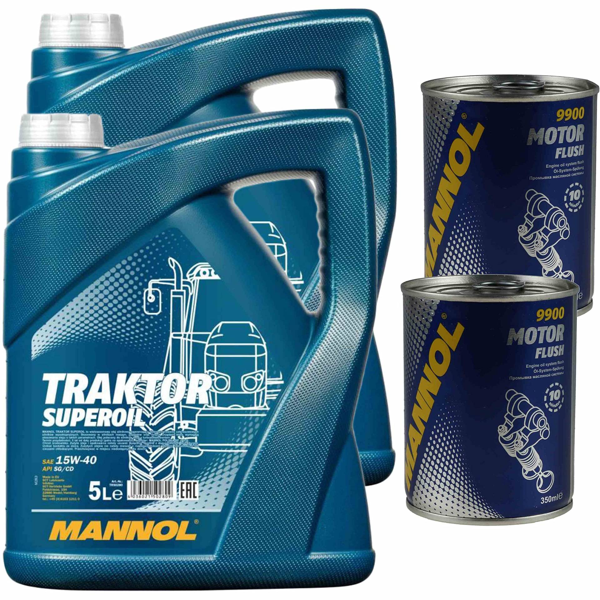 QR-Parts Set 85468568 9900 MN7406-5 10L MANNOL Motoröl Motorenöl Traktor SuperAPI CD 15W-40 inkl. Motor Flush QR-Parts Set 85468568 9900 MN7406-5 10L MANNOL Motoröl Motorenöl Traktor SuperAPI CD 15W-40 inkl. Motor Flush von Diederichs