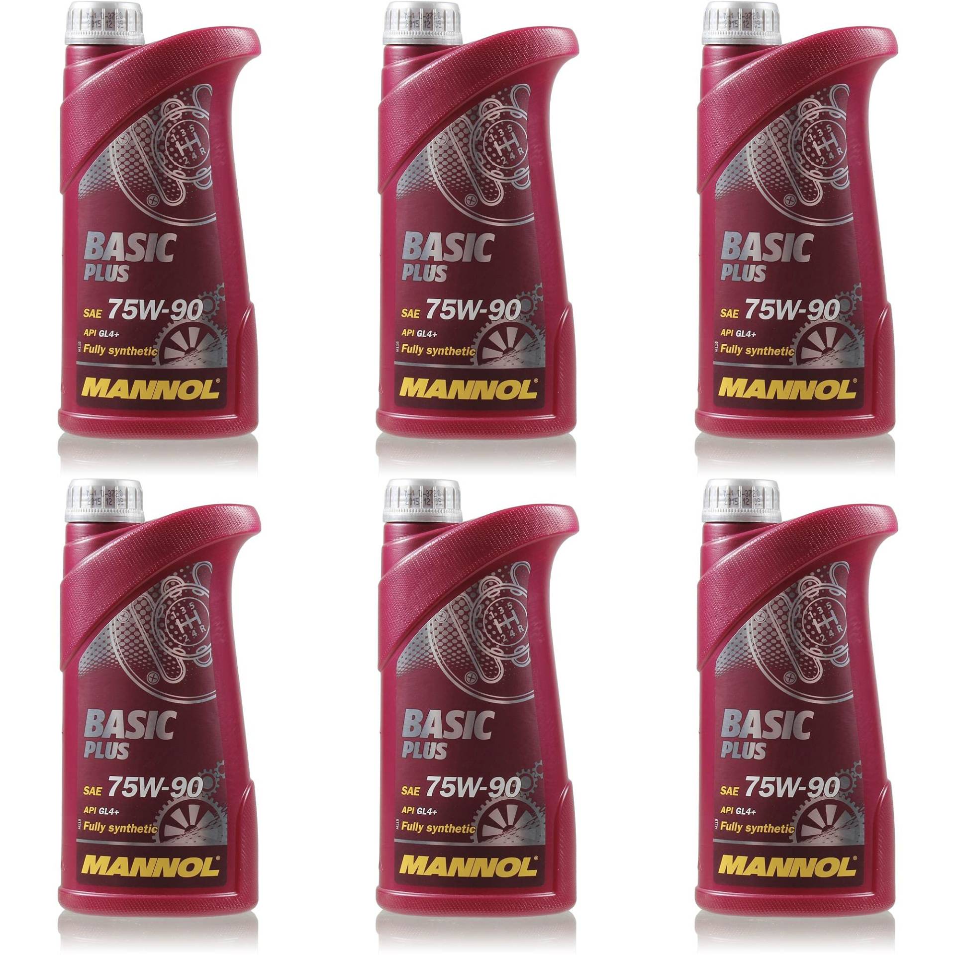 QR-Parts Set 85478161 MN8108-1 6L Original MANNOL Basic Plus 75W-90 API GL 4+ Öl Getriebeöl QR-Parts Set 85478161 MN8108-1 6L Original MANNOL Basic Plus 75W-90 API GL 4+ Öl Getriebeöl von Diederichs