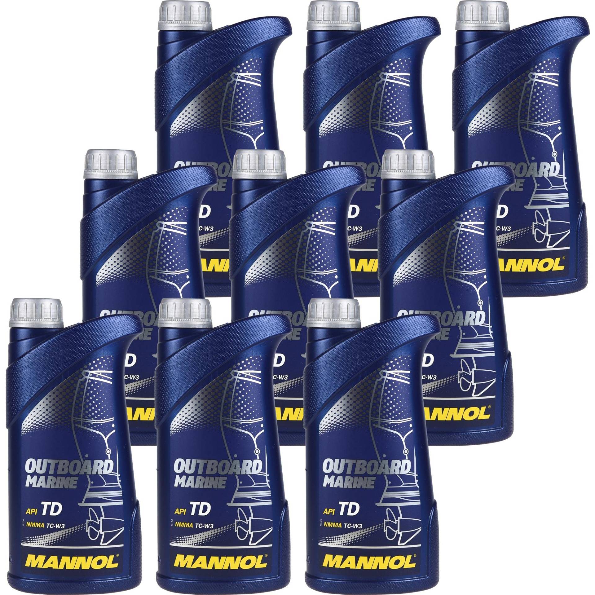 QR-Parts Set 85486235 MN7207-1 9x1 Liter Original MANNOL Motoröl Outboard Marine API TD Engine Oil Öl QR-Parts Set 85486235 MN7207-1 9x1 Liter Original MANNOL Motoröl Outboard Marine API TD Engine Oil Öl von Diederichs