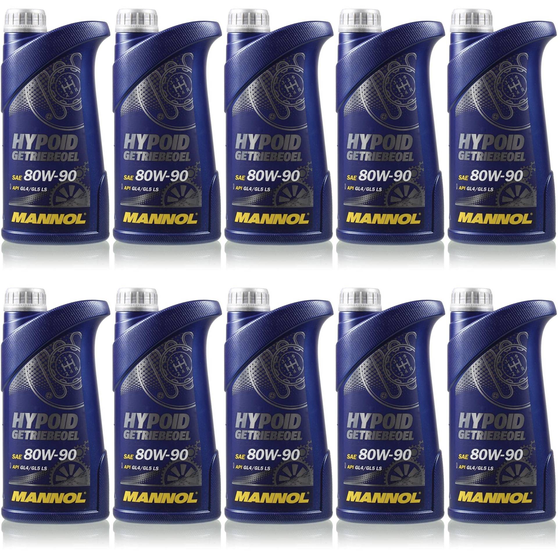 QR-Parts Set 85493745 MN8106-1 10L Original MANNOL Hypoid Getriebeöl 80W-90 API GL 4/GL 5 LS QR-Parts Set 85493745 MN8106-1 10L Original MANNOL Hypoid Getriebeöl 80W-90 API GL 4/GL 5 LS von Diederichs