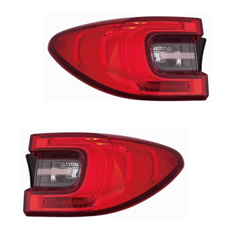 Rückleuchte Heckleuchte Set links & rechts PY21W mit Lampenträger ohne Glühlampe für Model Kadjar HA_ HL_ von Diederichs