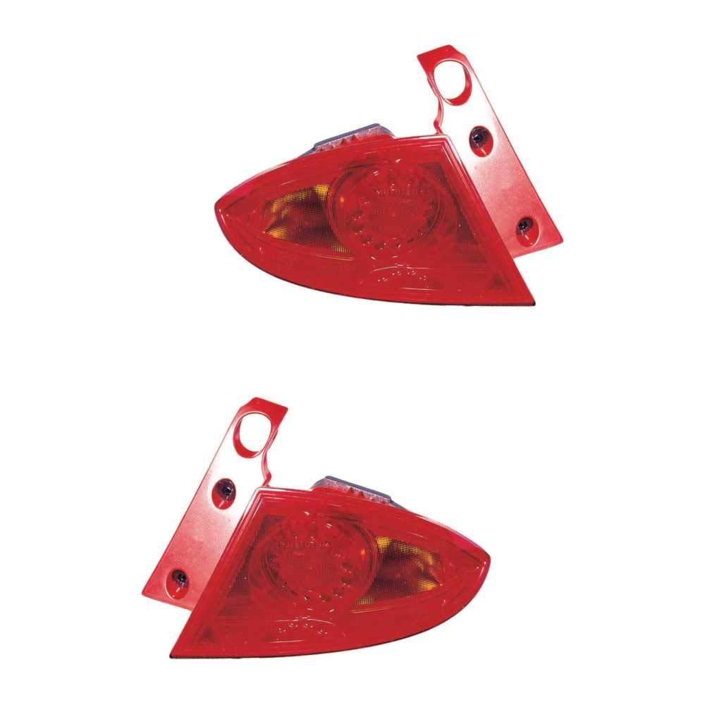 Rückleuchte Heckleuchte Set links & rechts rot P21W ohne Glühlampe für Model Leon 1P1 Rückleuchte Heckleuchte Set links & rechts rot P21W ohne Glühlampe für Model Leon 1P1 von Diederichs