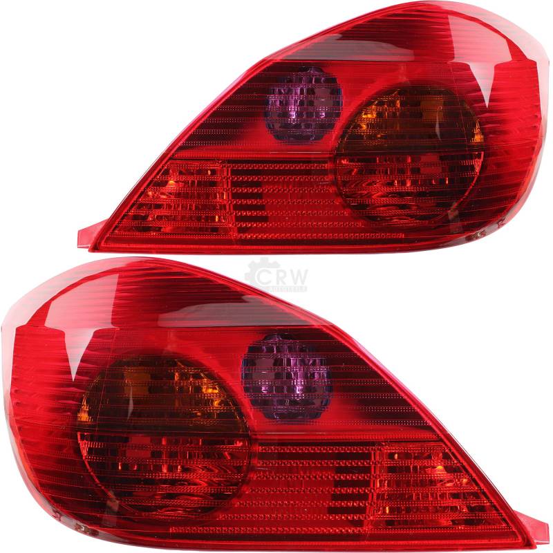 Diederichs Rückleuchten Set Tigra TwinTop 06/04, Rot, Gelb, ohne Lampenträger, nur für Rechtsverkehr von Diederichs