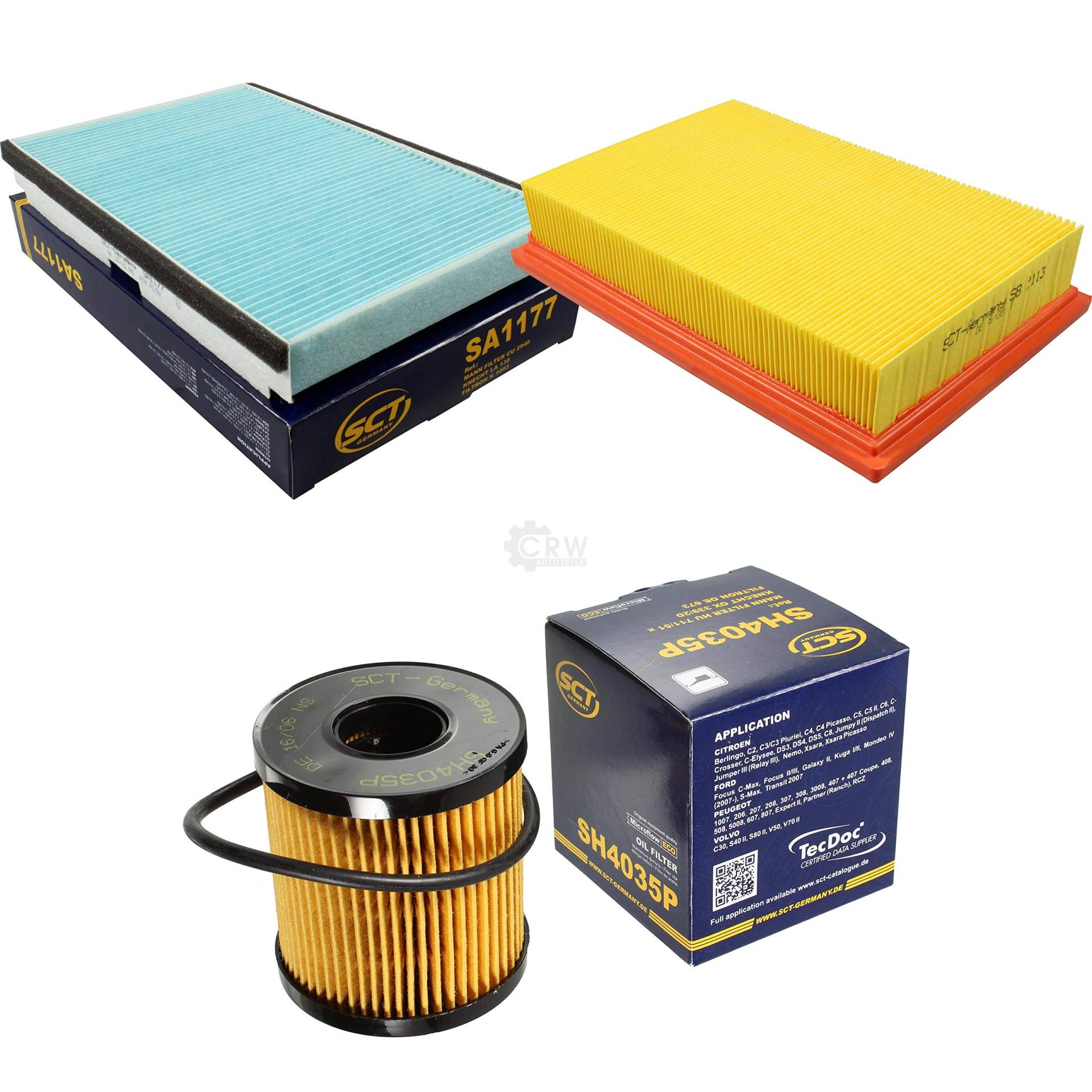 SCT Germany Inspektions Set Inspektionspaket Luftfilter Ölfilter Innenraumfilter SCT Germany Inspektions Set Inspektionspaket Luftfilter Ölfilter Innenraumfilter von Diederichs