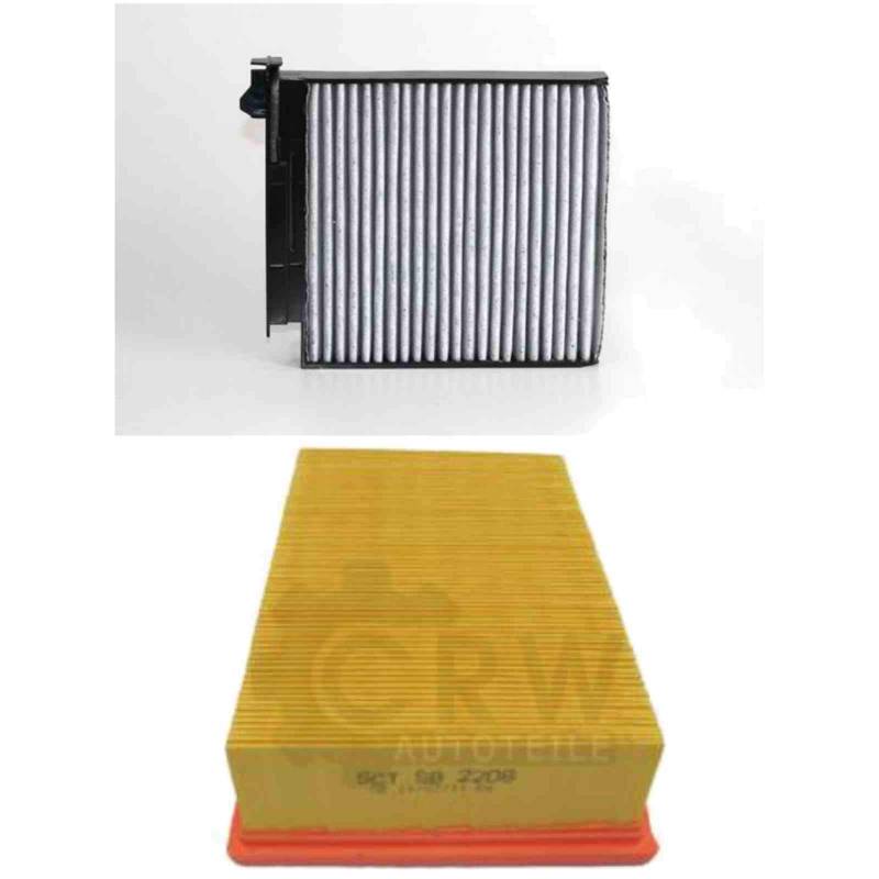 Diederichs SCT Original Innenraum Aktivkohlefilter SAK 185 & Luftfilter von Diederichs