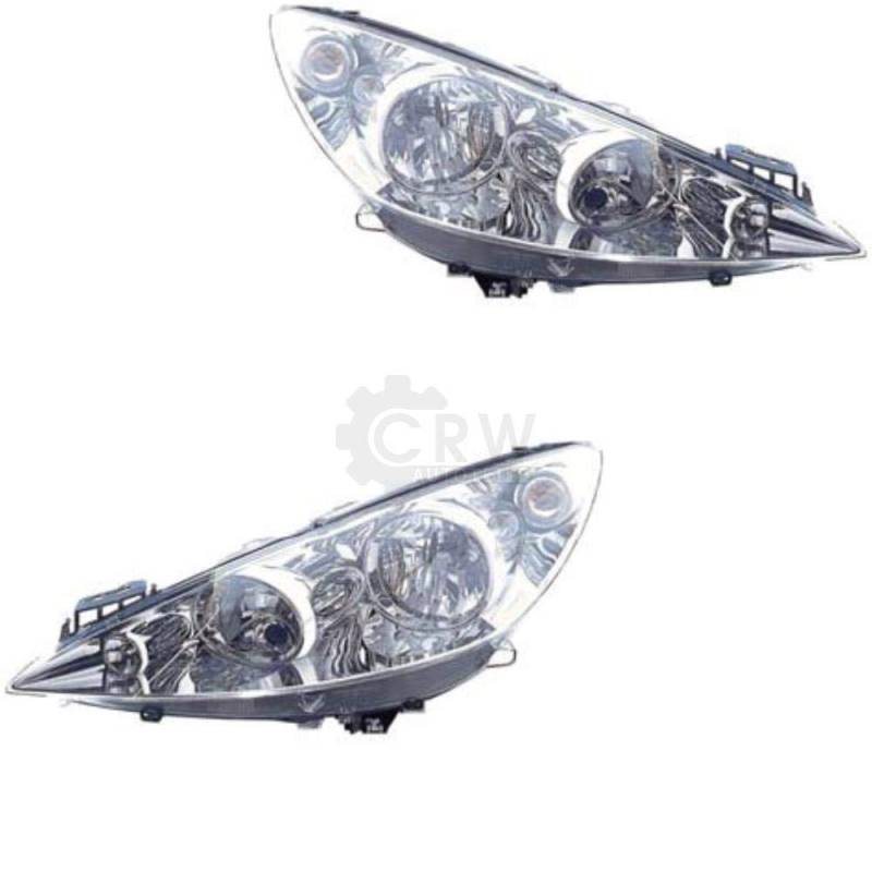 Scheinwerfer Set 308 Bj. 07-11 Limousine Kombi H7+H1 von Diederichs