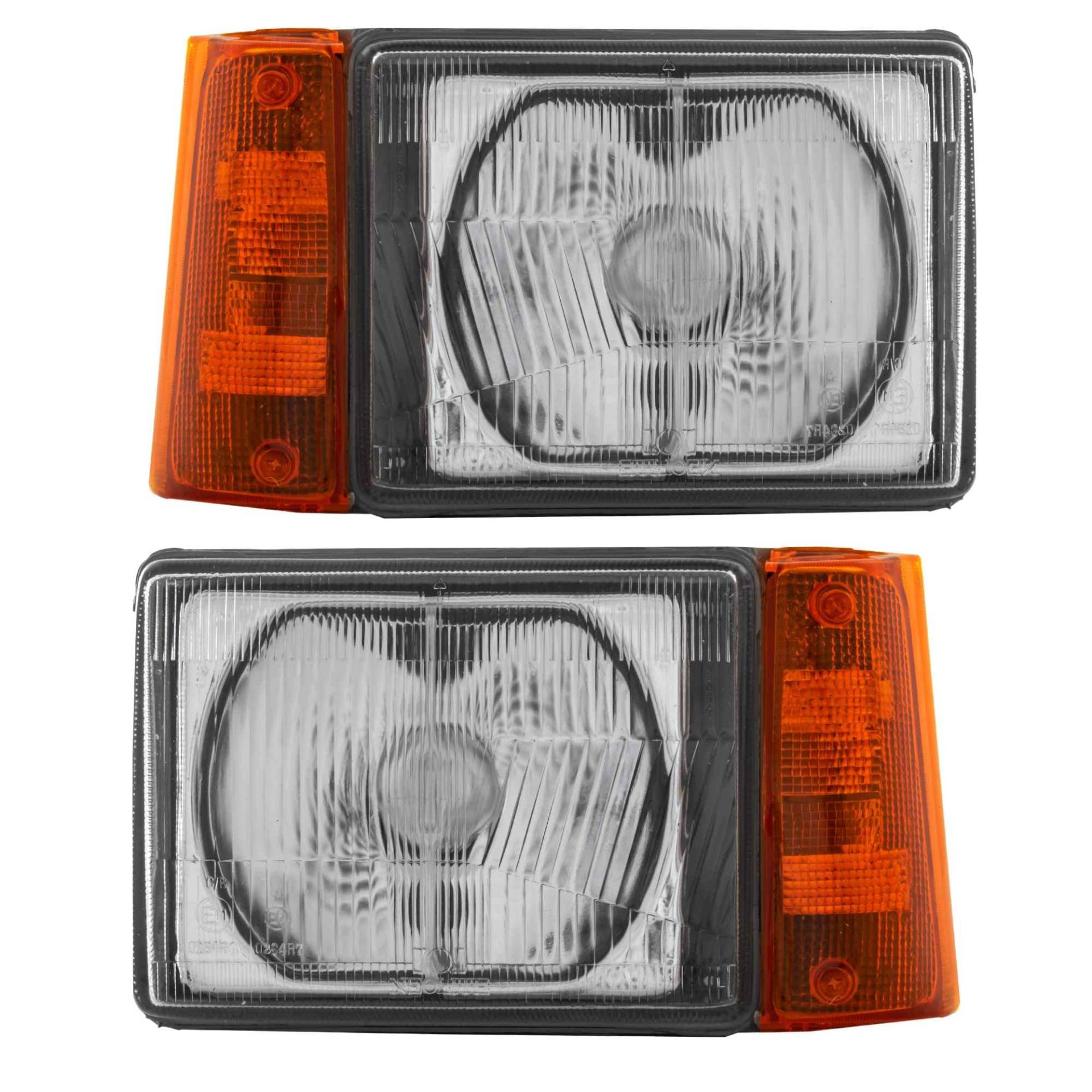 Scheinwerfer Set links & rechts Hauptscheinwerfer Frontscheinwerfer ohne Glühlampe für Model Panda 141_ 141A_ Scheinwerfer Set links & rechts Hauptscheinwerfer Frontscheinwerfer ohne Glühlampe für Model Panda 141_ 141A_ von Diederichs