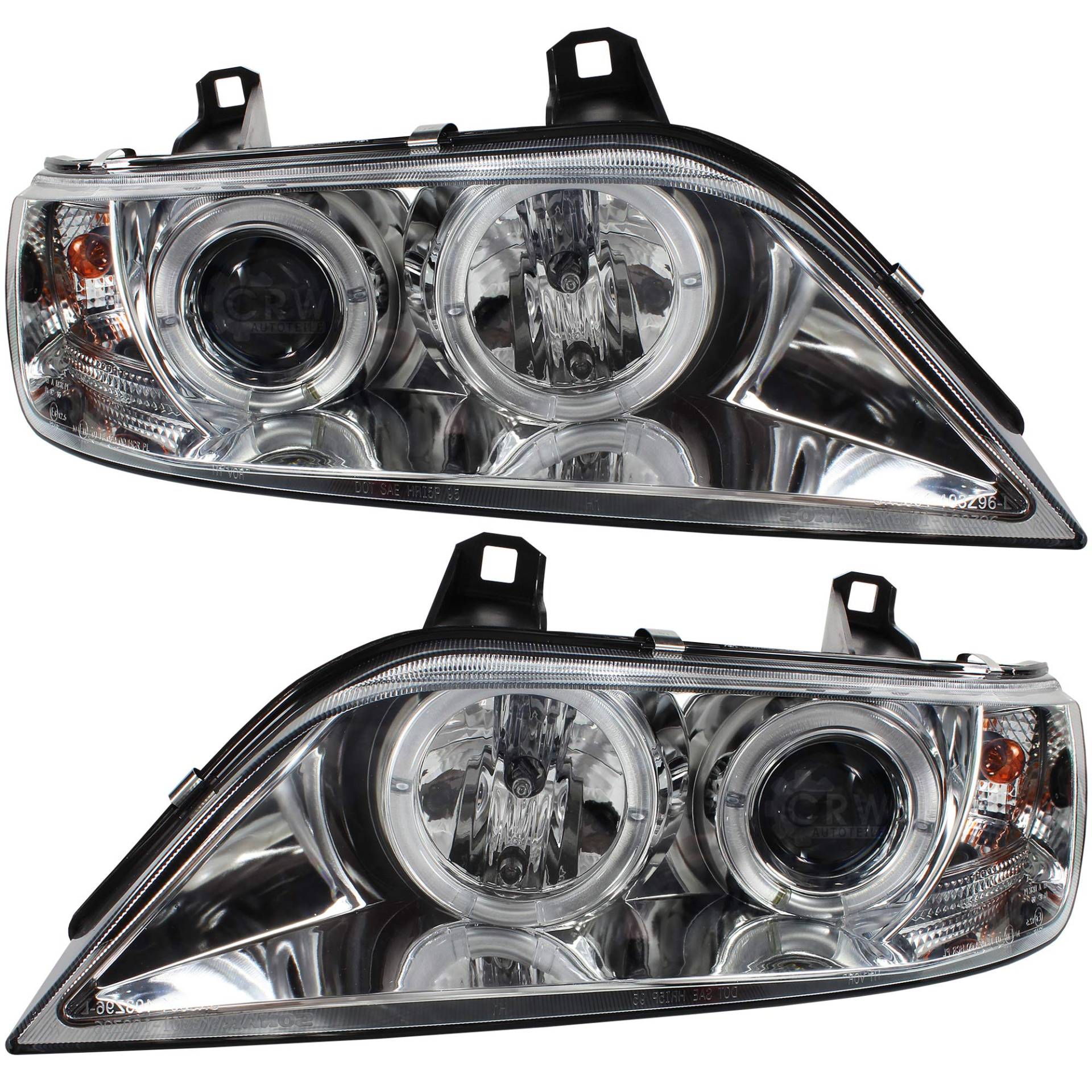 Scheinwerfer Z3 Angel Eyes klarglas/chrom mit Blinker 1003164 Scheinwerfer Z3 Angel Eyes klarglas/chrom mit Blinker 1003164 von Diederichs