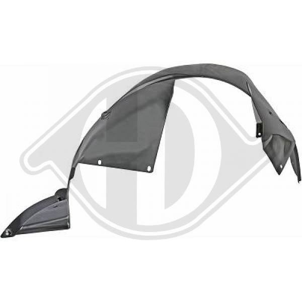 Verkleidung, Radhaus vorne links Diederichs 4012609 von Diederichs