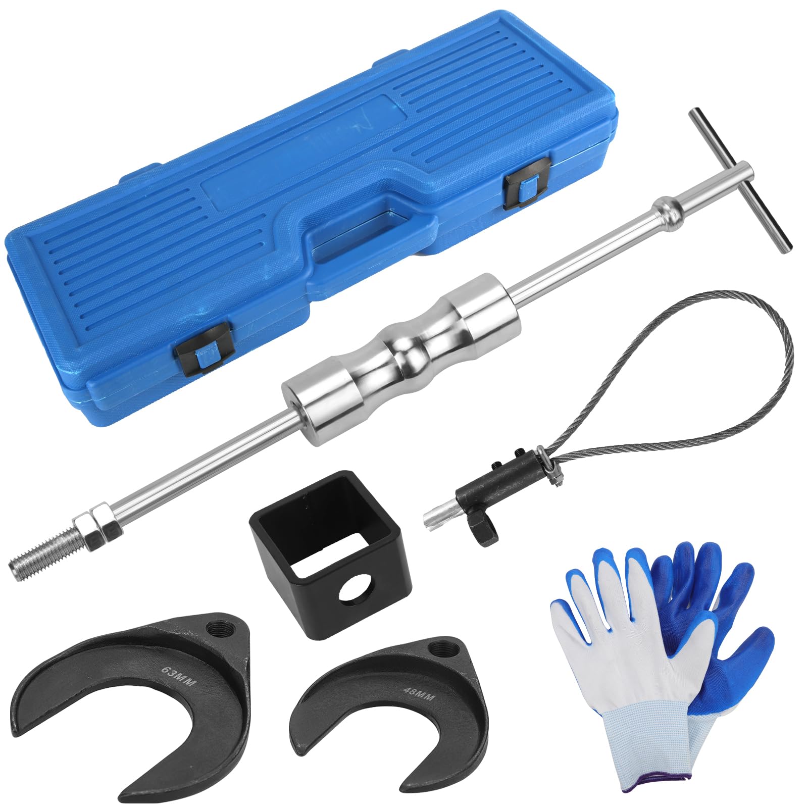 Diegimr Innen CV Achsabzieher Entfernungswerkzeug, Drive Axle Puller mit 5/8 Zoll-18 Gleithammer und Adapter Gleithammer Abziehersatz Vorderradantriebs Achsriemenscheibenaufsatz Diegimr Innen CV Achsabzieher Entfernungswerkzeug, Drive Axle Puller mit 5/8 Zoll-18 Gleithammer und Adapter Gleithammer Abziehersatz Vorderradantriebs Achsriemenscheibenaufsatz von Diegimr