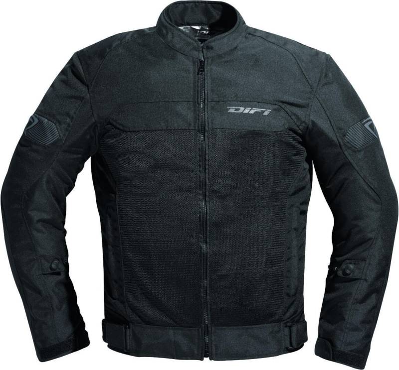 Difi Ibiza Air Schwarz Sommer Motorradjacke, L von Difi
