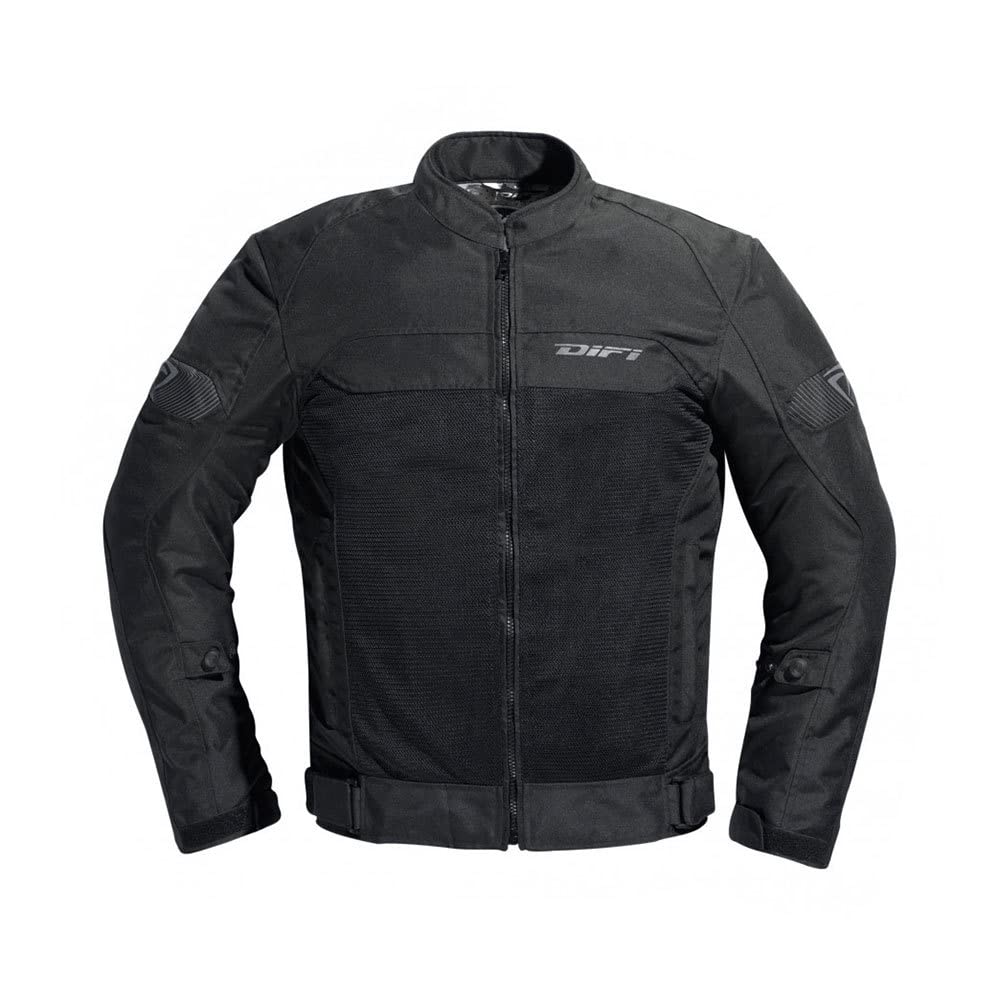 Difi Ibiza Air Schwarz Sommer Motorradjacke, XXL Difi Ibiza Air Schwarz Sommer Motorradjacke, XXL von Difi