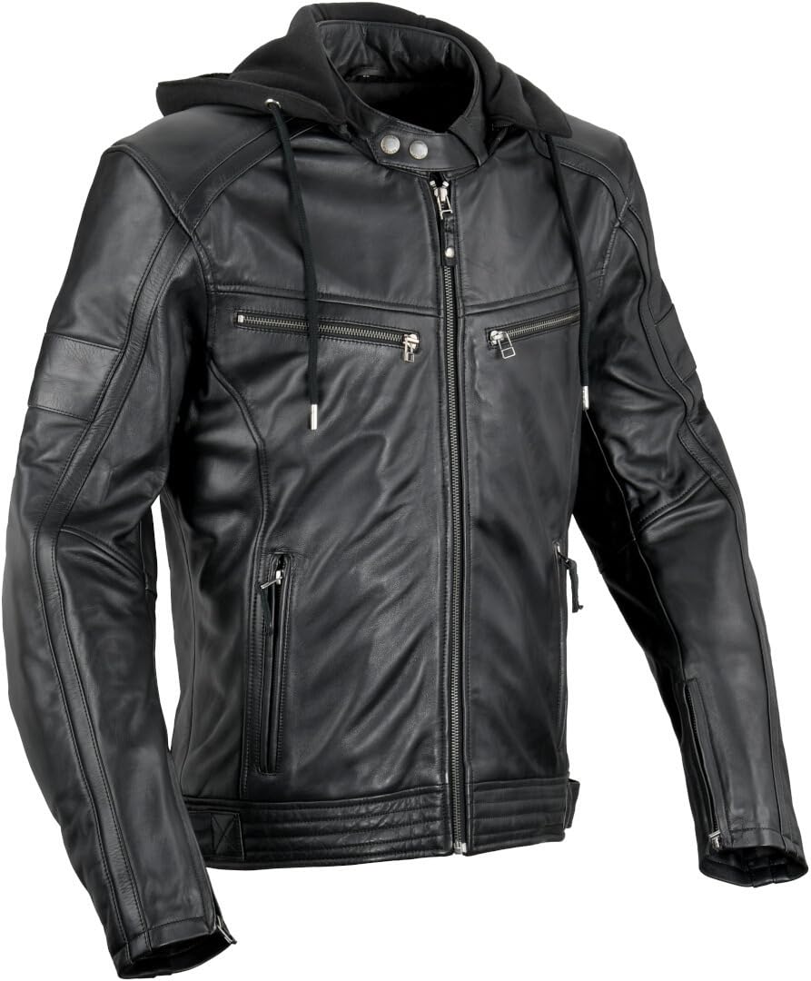 Difi Motorradjacke Detroit 2 Lederjacke für Herren, 60 Difi Motorradjacke Detroit 2 Lederjacke für Herren, 60 von Difi