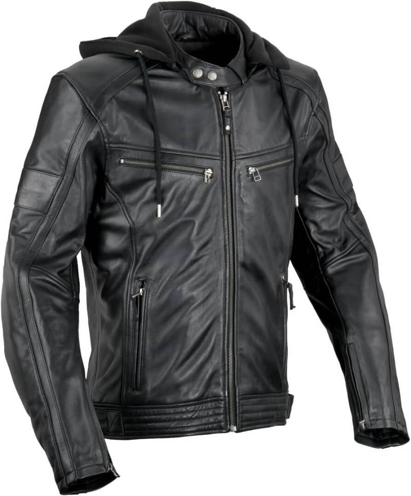Difi Motorradjacke Detroit 2 Lederjacke für Herren, 60 von Difi