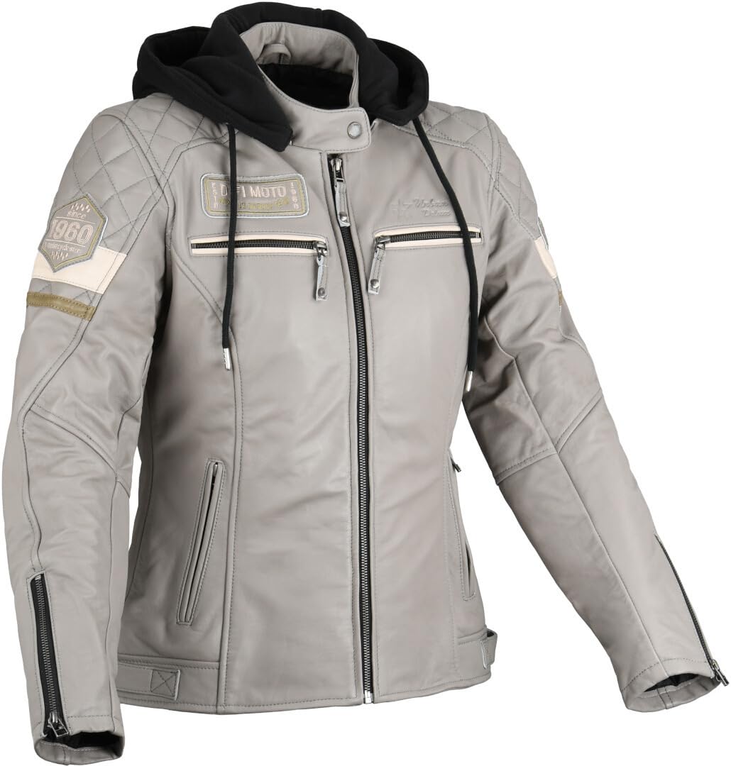 Difi Motorradjacke Jolene 2 Lady, Grau Beige, XL Difi Motorradjacke Jolene 2 Lady, Grau Beige, XL von Difi