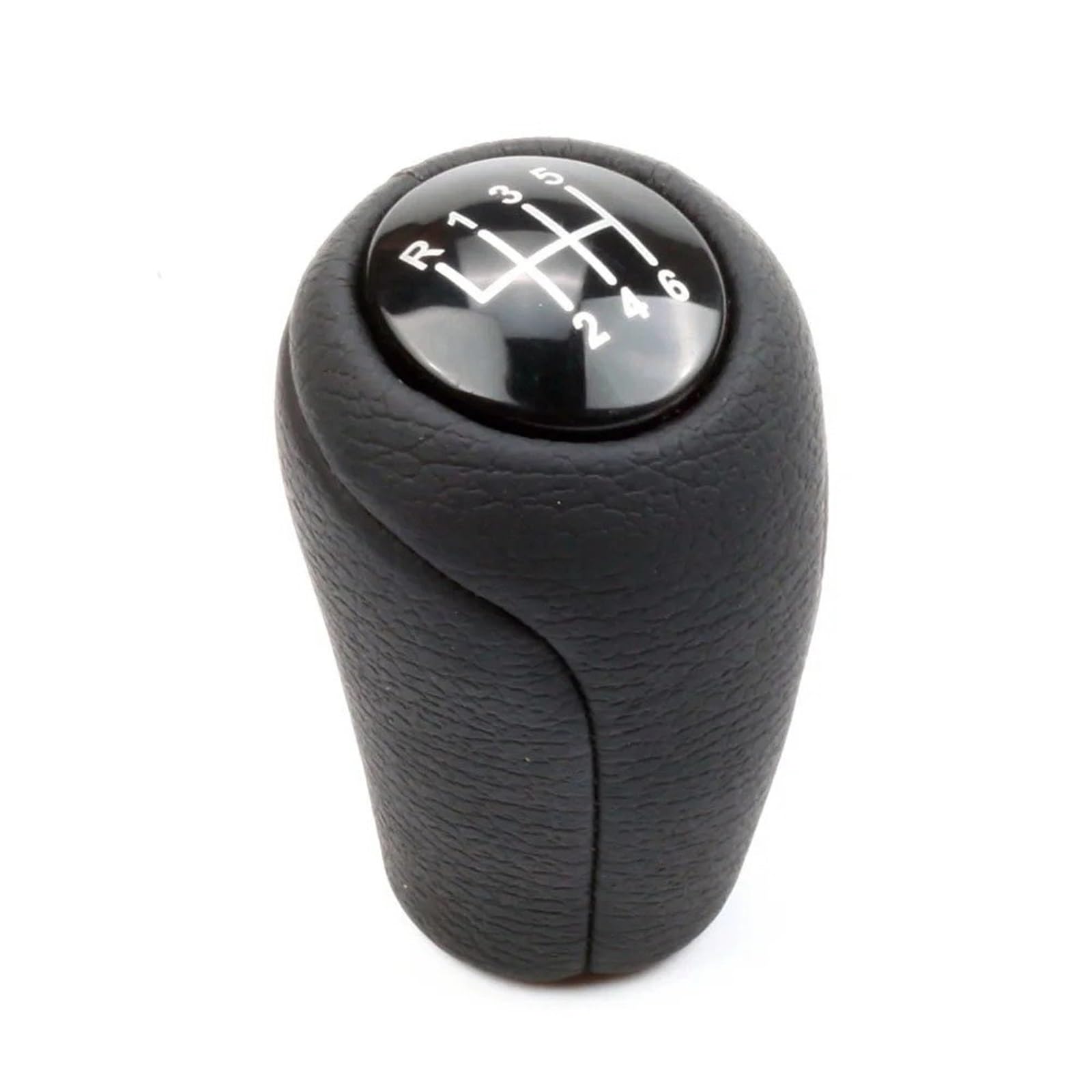 Auto Schaltknüppel Für Mazda 3 BK BL 5 CR CW 6 II GH CX-7 ER Für MX-5 NC III 23 MT Leder 5/6-Gang Schaltknauf Leder Schalthebel Arm Headball Schaltknauf(6-Speed) von Difmqf