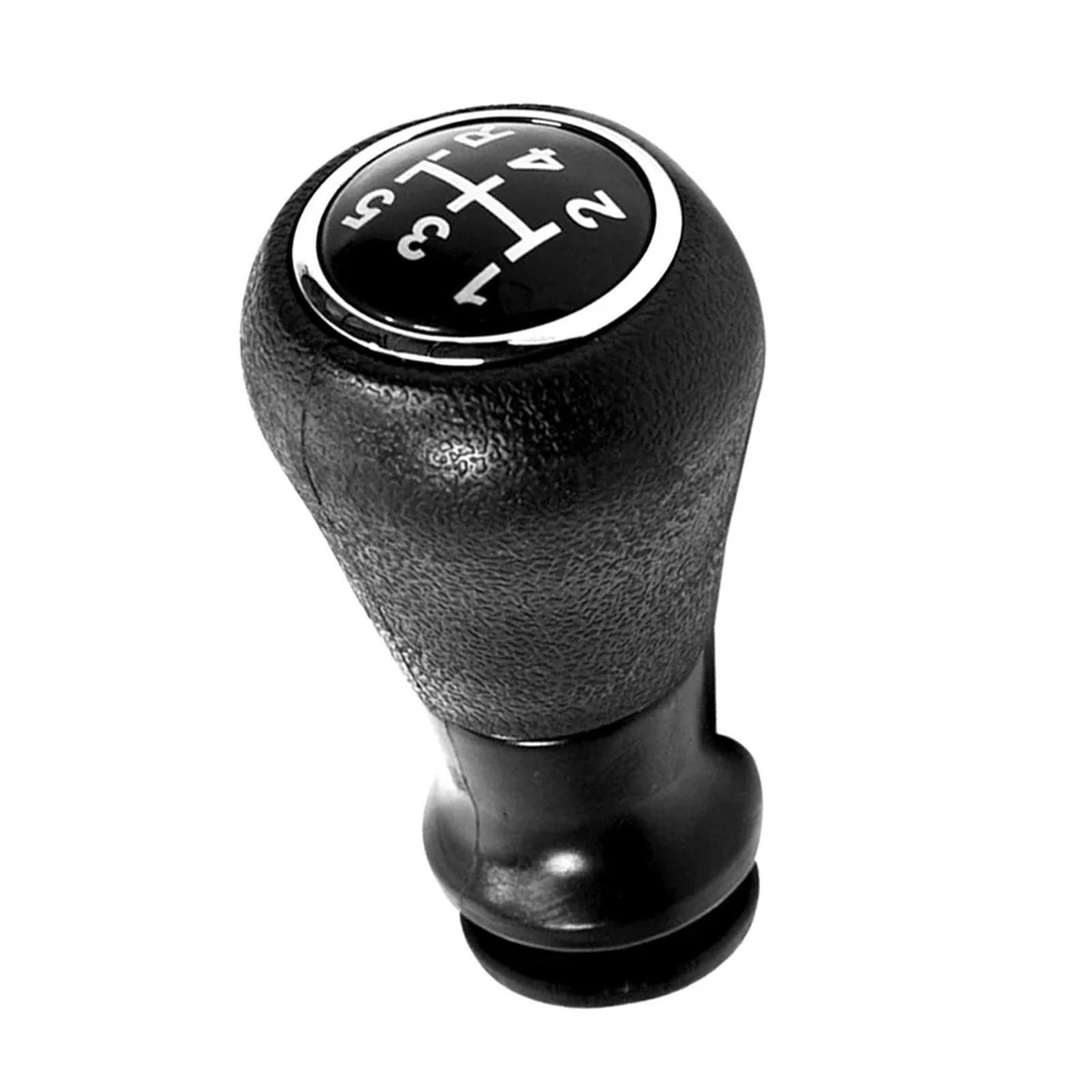 Auto Schaltknüppel Für Peugeot 106 107 205 206 207 306 Für Partner C1 Für C4 Für C3 Picasso 5-Gang-Schalthebel-Wechselstock-Zubehör Schaltknauf(Black) von Difmqf