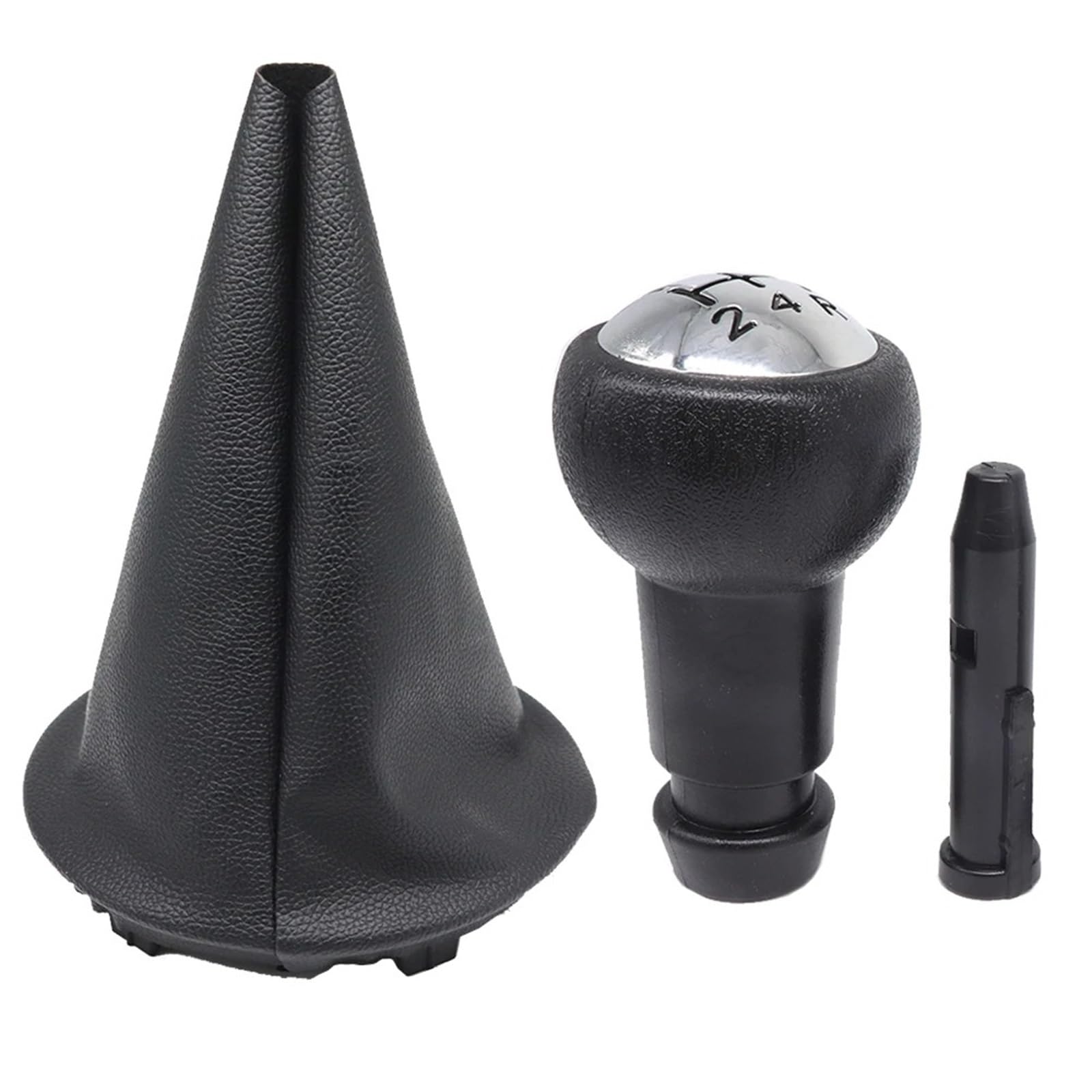 Auto Schaltknüppel Für Peugeot Partner Tepee Für Citroen Berlingo B9 2011 2013 2015 5-Gang-Schaltknauf Multispace-Schalthebel-Stick-Gamaschenmanschette Schaltknauf(1 Kit) von Difmqf