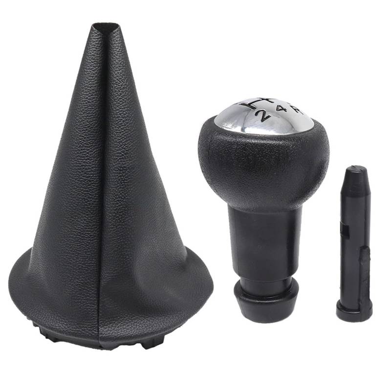 Auto Schaltknüppel Für Peugeot Partner Tepee Für Citroen Berlingo B9 2011 2013 2015 5-Gang-Schaltknauf Multispace-Schalthebel-Stick-Gamaschenmanschette Schaltknauf(1 Kit) von Difmqf