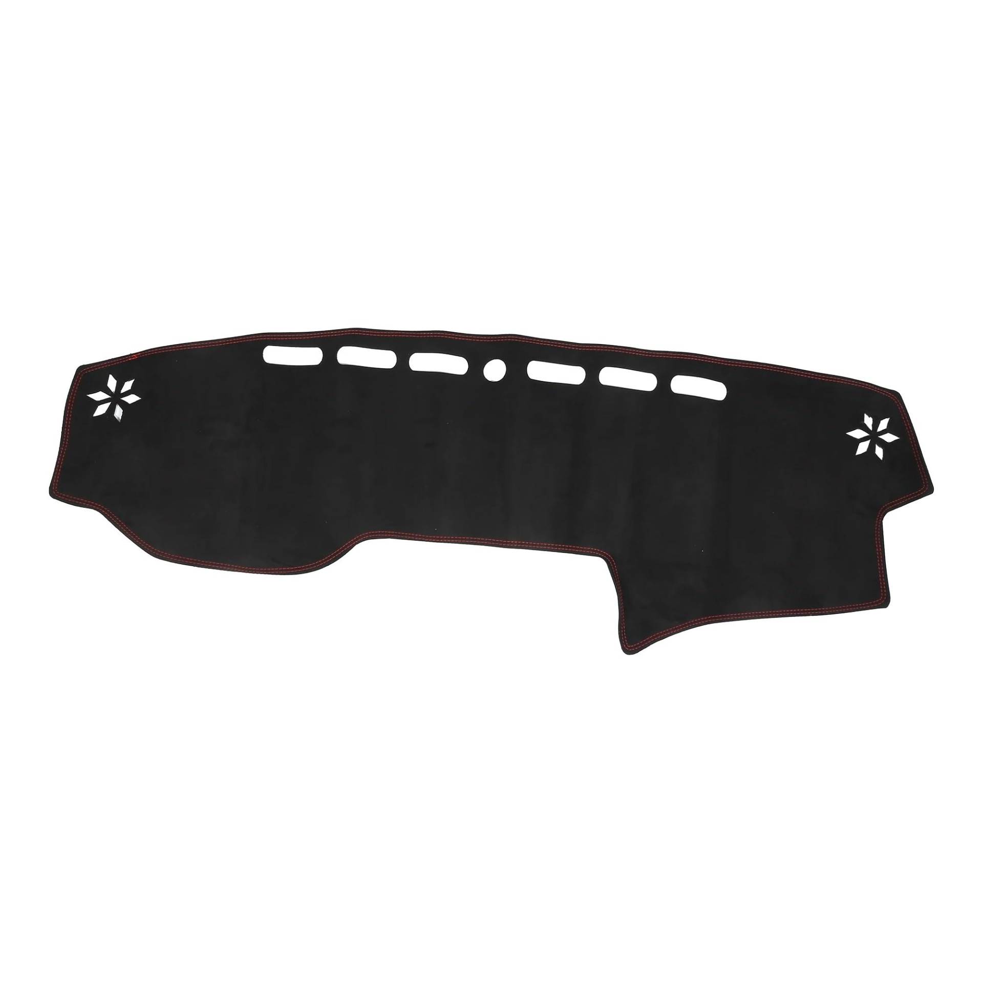 Interior Dashboard Cover Für 4runner 2015 2016 2017 2018 2019 Dashboard-Dash-Abdeckungsmatte rutschfeste Sonnenschutzdach-Abdeckungsunterlage Teppichschutz(Black Red) von Difmqf