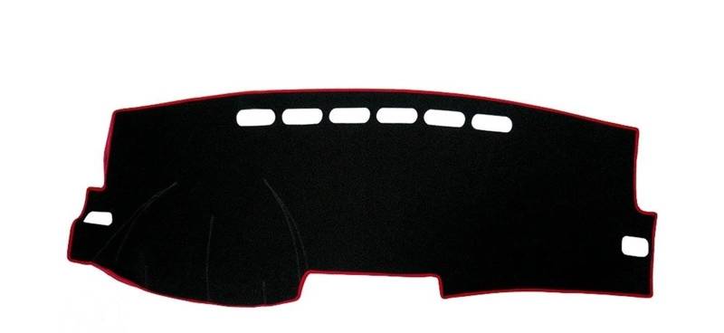 Interior Dashboard Cover Für Corolla 2007 2008 2009 2010 2011 2012 2013 Armaturenbrettmatte Sonnenschutz Anti-Uv-Teppiche Autozubehör Auto-Armaturenbrett-Abdeckung(Red Polyester,Left Hand Drive) von Difmqf