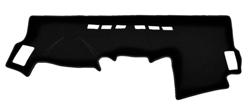 Interior Dashboard Cover Für Hilux SW4 Für Fortuner 2005-2011 2012 2013 2014 2015 Auto Armaturenbrettabdeckung Schutzmatte Pad Armaturenbrett Sonnenschutz Teppich Zubehör(Left Hand Drive,Size:Black Ed von Difmqf
