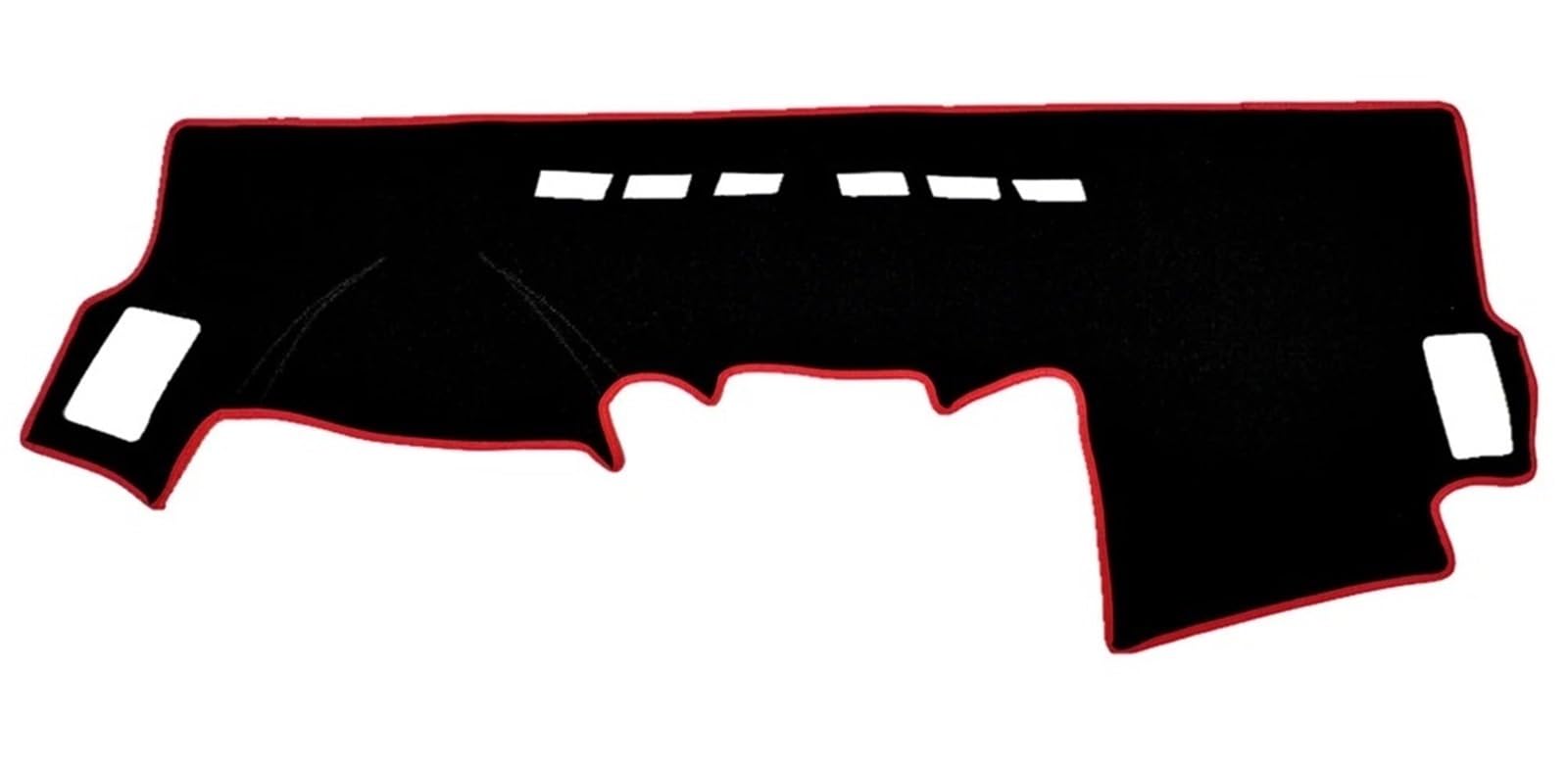 Interior Dashboard Cover Für Hilux SW4 Für Fortuner 2005-2011 2012 2013 2014 2015 Auto Armaturenbrettabdeckung Schutzmatte Pad Armaturenbrett Sonnenschutz Teppich Zubehör(Left Hand Drive,Black(Red Edg Interior Dashboard Cover Für Hilux SW4 Für Fortuner 2005-2011 2012 2013 2014 2015 Auto Armaturenbrettabdeckung Schutzmatte Pad Armaturenbrett Sonnenschutz Teppich Zubehör(Left Hand Drive,Black(Red Edg von Difmqf
