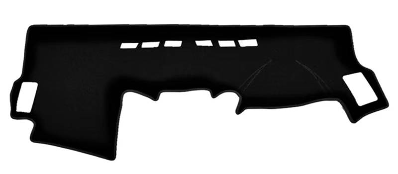Interior Dashboard Cover Für Hilux SW4 Für Fortuner 2005-2011 2012 2013 2014 2015 Auto Armaturenbrettabdeckung Schutzmatte Pad Armaturenbrett Sonnenschutz Teppich Zubehör(Right Hand Drive,Size:Black E von Difmqf