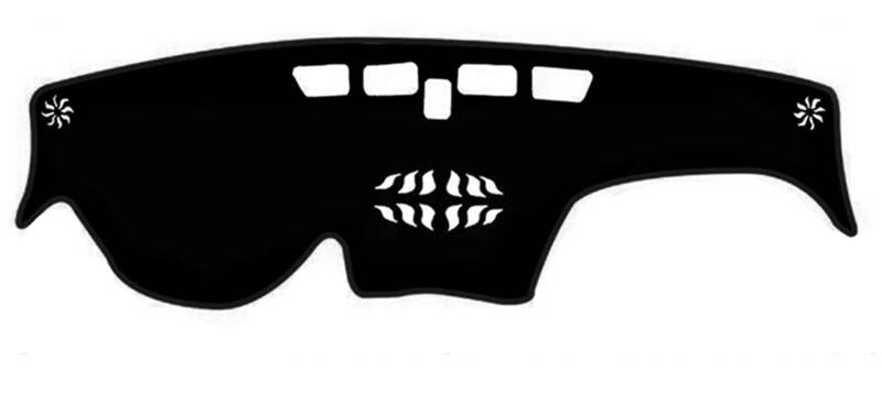 Interior Dashboard Cover Für Hyundai Für Santa Fe TM HEV 2019 2020 2021 2022 2023 Auto Dashboard Abdeckung Matte Pad Anti-Glare Dashmat Sonnenschutz Teppich Zubehör(Left Hand Drive) von Difmqf