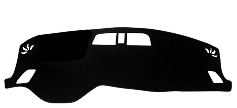Interior Dashboard Cover Für Outlander Für PHEV 2022 2023 2024 Anti-UV-Armaturenbrett-Abdeckung Sonnenschutzmatte Pad Auto Armaturenbrett Teppich Teppich Schutz Zubehör(LHD Without NAV) von Difmqf