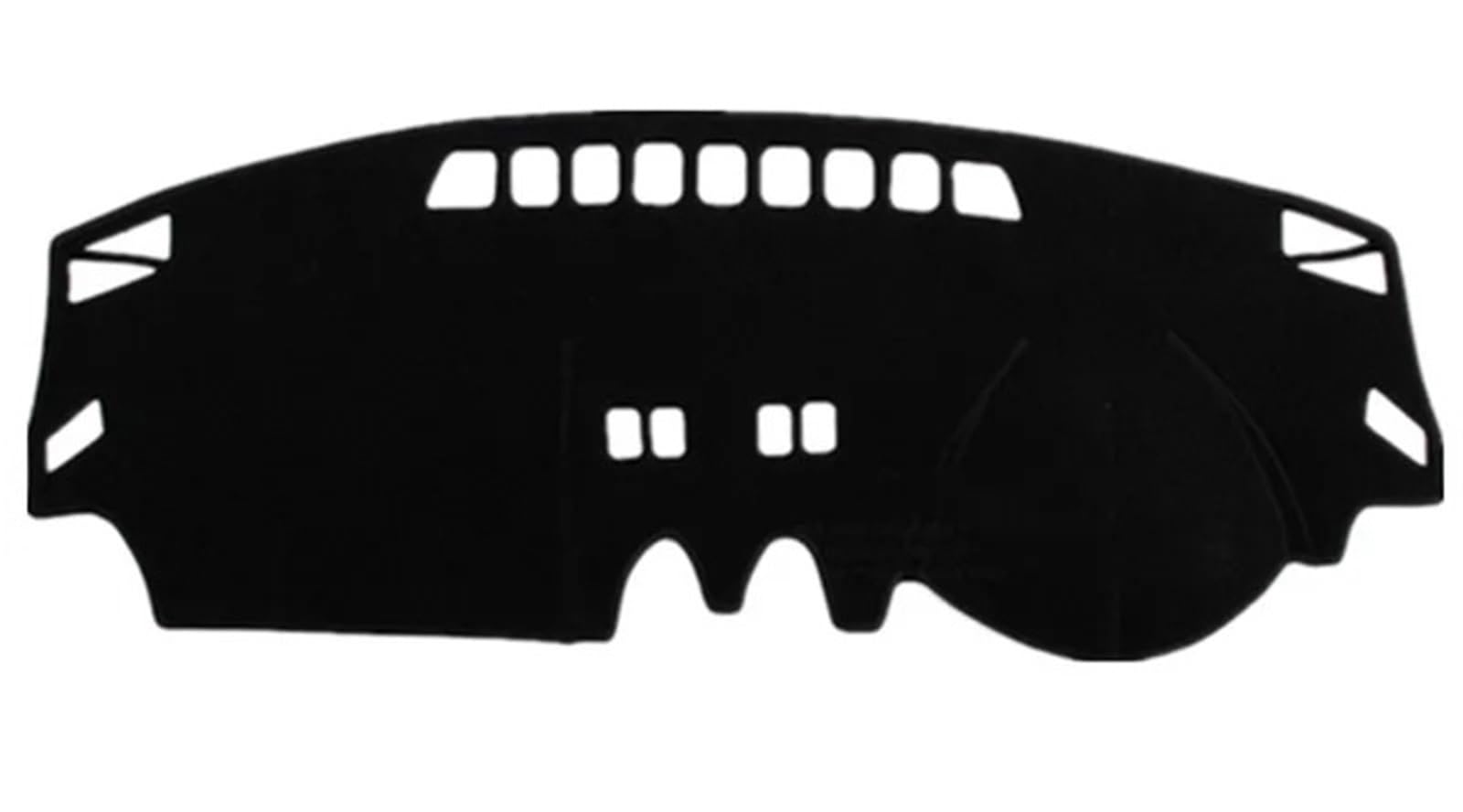 Interior Dashboard Cover Für Qashqai Für Rogue 2006-2008 2009 2010 2011 2012 2013 Auto Dashmat Dualis Dashboard-Abdeckung Matte Kissen Sonnenschirm Schützen Teppich Zubehör(RHD Without NAV) von Difmqf