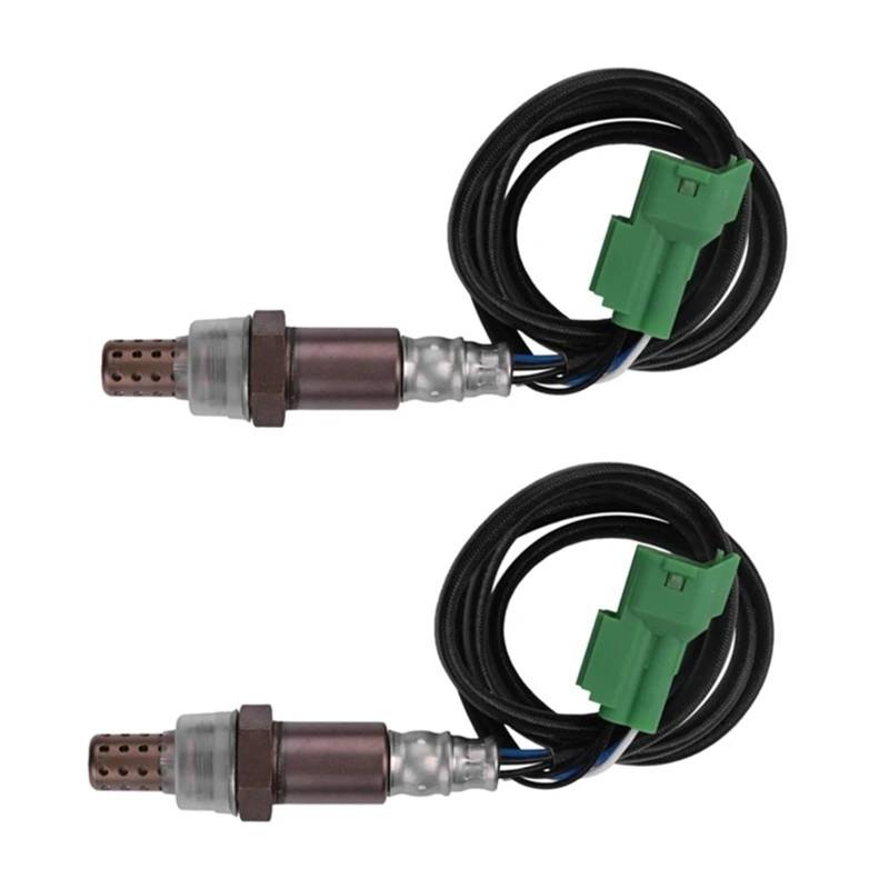 Lambdasensor Für Suzuki Für Swift III SX4 Für Justy Für Ignis Für Liana 2PCS Luft-Kraftstoff-Verhältnis Lambda O2 Sauerstoffsensor Ersatzteile 18213-63J12 O2 Sensor von Difmqf