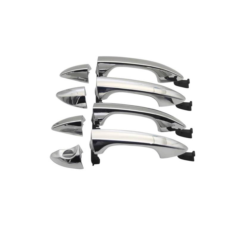 Türaußengriff FÜR Hyundai FÜR I20 15-C AUßENTÜRGRIFF 82661-C8050 82651-C8050(FL FR RR RL 4PCS) von Difmqf