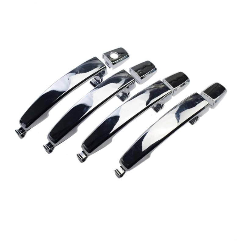 Türaußengriff Für Chevrolet Aveo Für Captiva Sport Saturn Vue 2.4L 2007-2015 Außentürgriff Chrom Vorne Hinten Links Rechts 96468266 96468306(4 Sides a Set) von Difmqf
