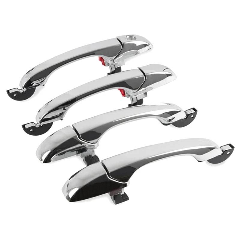 Türaußengriff Für Chrysler 300 300C 2005 2006 2007 2008 2009 2010 4-teiliges Set Außentürgriff 5065801AE 5065801AG Chrom-Türgriff 4589009AH von Difmqf