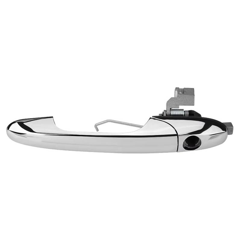 Türaußengriff Für FIAT 500 2012-2018 Auto Außentürgriff Chrom Linkslenker Außentürgriff 68069943AC(Left with Hole) von Difmqf